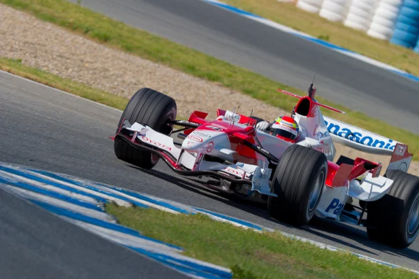 Equipo Toyota F1, Ricardo Zonta, 2006 —  Fotos de Stock