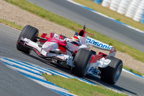 Tým toyota f1, ricardo zonta, 2006 — Stock fotografie