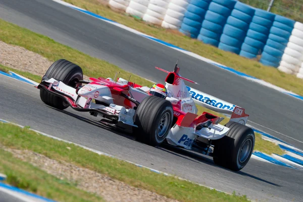Команда Toyota F1, Рикардо Зонта, 2006 год — стоковое фото