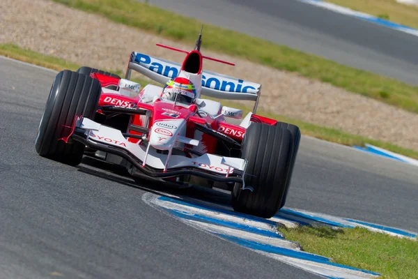 Команда Toyota F1, Рикардо Зонта, 2006 год — стоковое фото