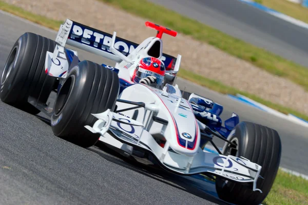 Команди Bmw-Sauber F1, Роберт Кубіца, 2006 — стокове фото
