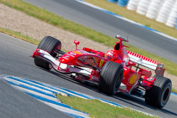 Scuderia Ferrari F1, Michael Шумахер, 2006 — стокове фото