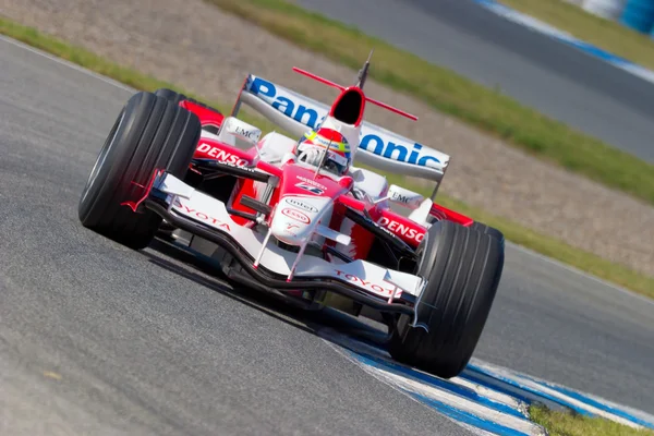 Team Toyota F1, Ricardo Zonta, 2006 — Stock Photo, Image