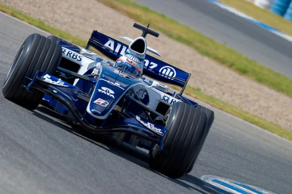 Del team williams f1, narain karthikeyan, 2006 — Foto Stock