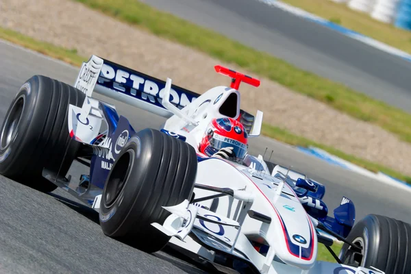 Del team bmw sauber f1, robert kubica, 2006 — Foto Stock