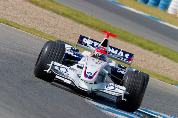 Команди Bmw-Sauber F1, Роберт Кубіца, 2006 — стокове фото