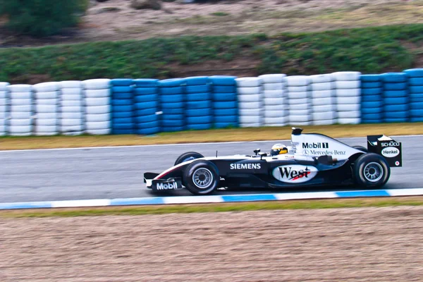 团队迈凯轮梅赛德斯 f1，佩德罗 · 德拉罗萨，2004年 — 图库照片