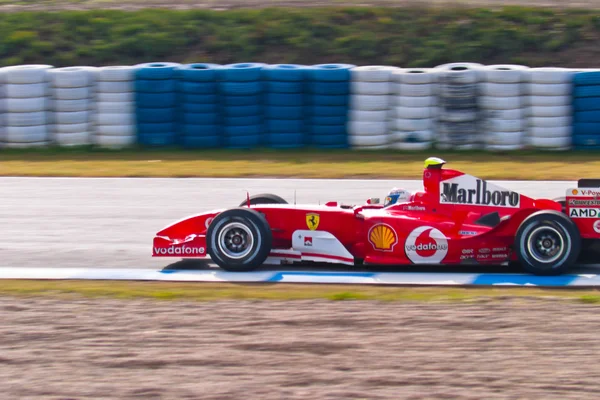 Team Ferrari F1, Marc Gene, 2004 — стоковое фото