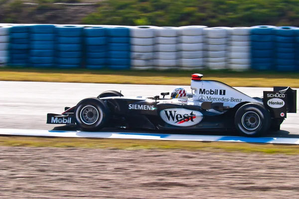 Takım McLaren mercedes f1, alex wurz, 2004 — Stok fotoğraf