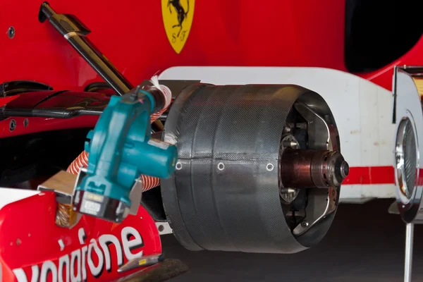 Equipa Ferrari F1, travões de disco — Fotografia de Stock
