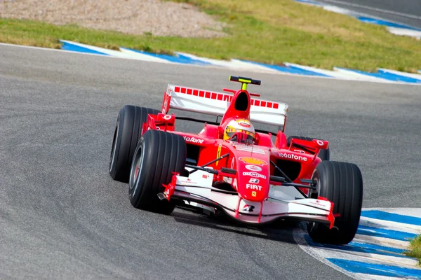 Scuderia Ferrari F1, Luca Badoer, 2006 — Stock fotografie