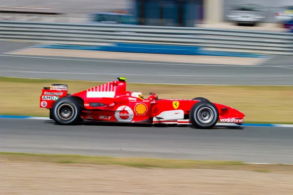 Scuderia Ferrari F1, Luca Badoer, 2006 — Zdjęcie stockowe
