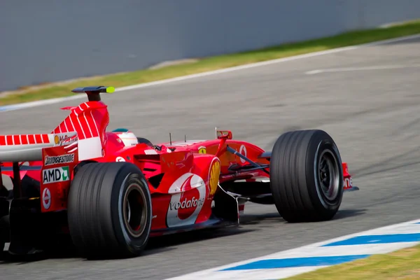 Scuderia Ferrari F1, Luca Badoer, 2006 — Stock fotografie