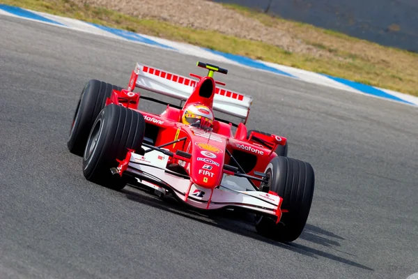 Scuderia Ferrari F1, Luca Badoer, 2006 — Stock Photo, Image