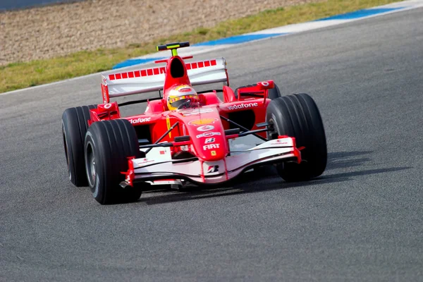 Scuderia Ferrari F1, Luca Badoer, 2006 — Foto de Stock