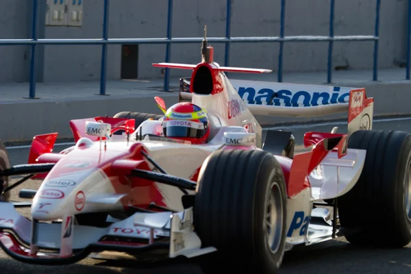 チームのリカルド ・ ゾンタ トヨタ f1 2006 — ストック写真