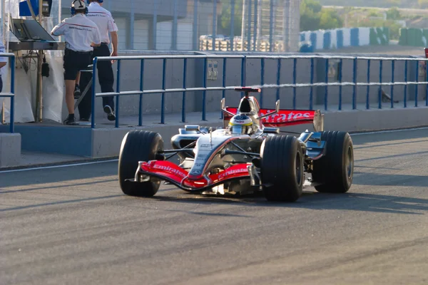 Equipe McLaren F1, Pedro de la Rosa, 2006 — Fotografia de Stock