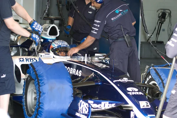 Equipe Williams F1, Narain Karthikeyan, 2006 — Fotografia de Stock