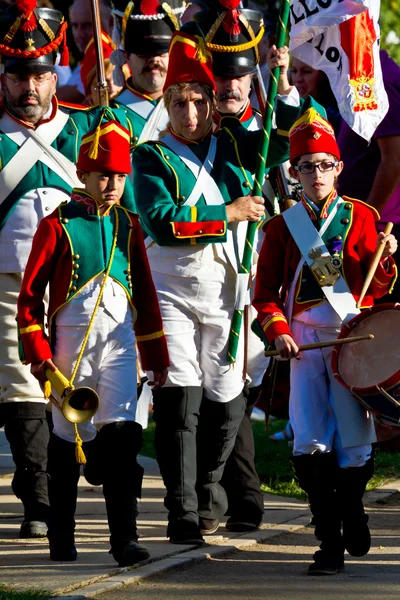 stock image Historical military reenacting