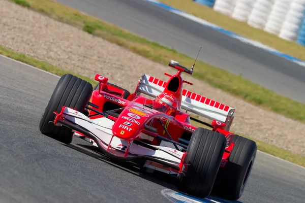 Scuderia Ferrari F1, Michael Шумахер, 2006 Стокова Картинка