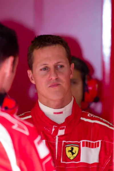 F1 de la Scuderia Ferrari, Michael Schumacher, 2006 Photos De Stock Libres De Droits