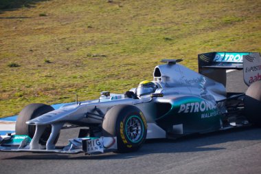 2011 Mercedes f1, nico rosberg, takım