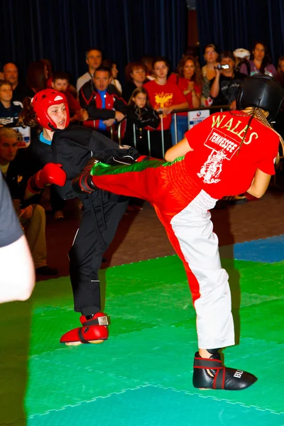 Terzo campionato mondiale di kickboxing 2011 — Foto Stock