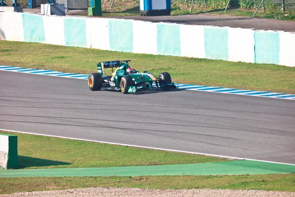 Stock image Team Lotus F1, Jarno Trulli, 2011