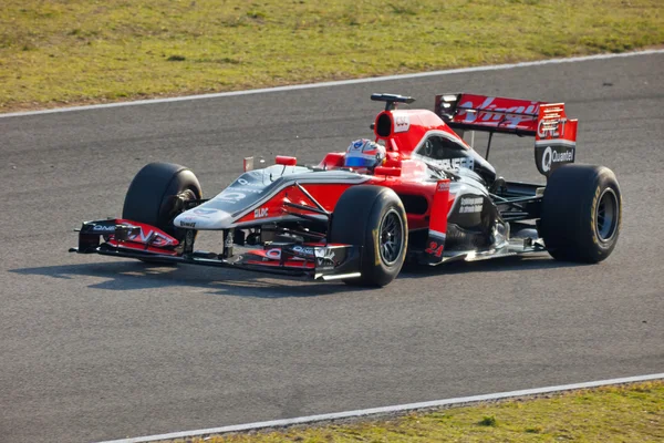 Equipo Virgin F1, Timo Glock, 2011 —  Fotos de Stock
