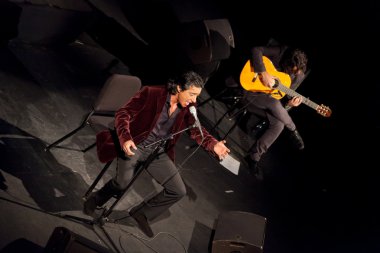 Juan Valderrama in concert clipart