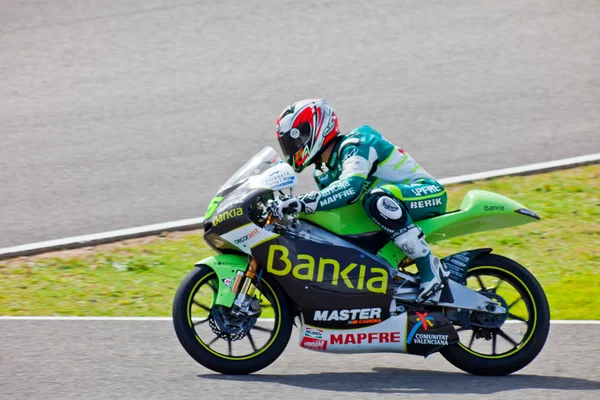 Piloto Héctor Faubel de 125cc del MotoGP —  Fotos de Stock