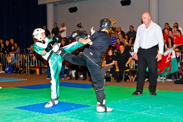 Tercer campeonato mundial de kickboxing 2011 — Foto de Stock