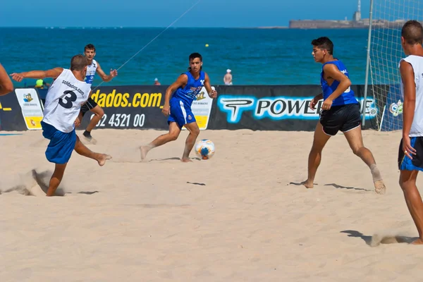 Ισπανικό πρωτάθλημα της παραλίας ποδόσφαιρο, 2006 — Φωτογραφία Αρχείου