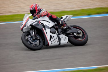 Adrian Gandara pilot of Stock Extreme in the CEV clipart