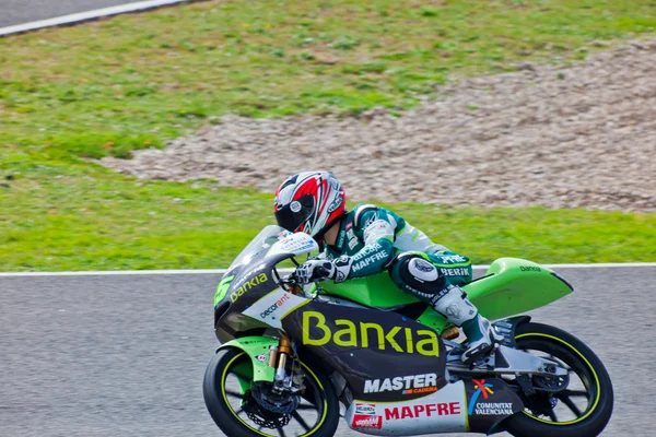 Hector Faubel piloto de 125cc do MotoGP — Fotografia de Stock