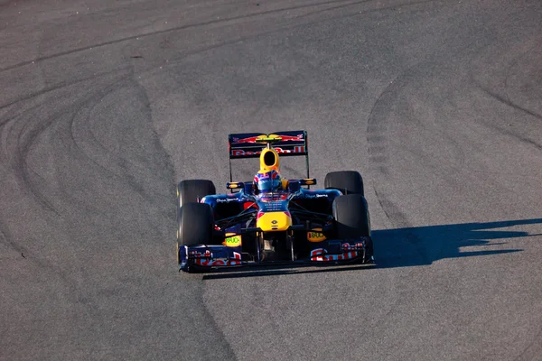 Team Red Bull Racing F1, Mark Webber, 2011 — Stockfoto