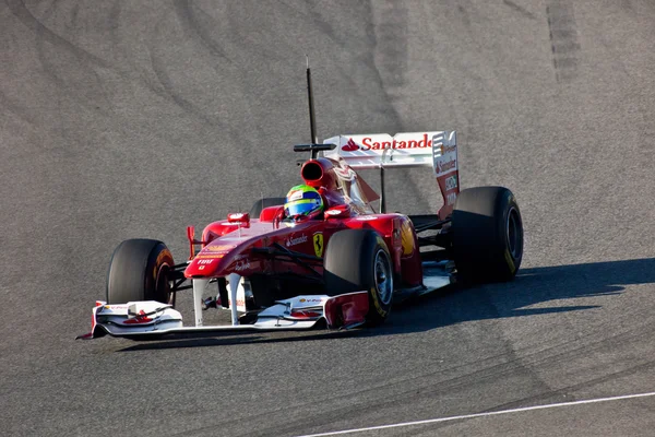 团队费利佩 · 马萨法拉利 f1 2011 — 图库照片