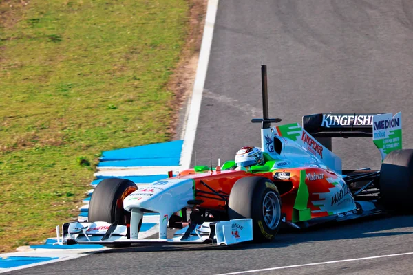 Team Force India F1, Adrian Sutil, 2011 — Stok fotoğraf