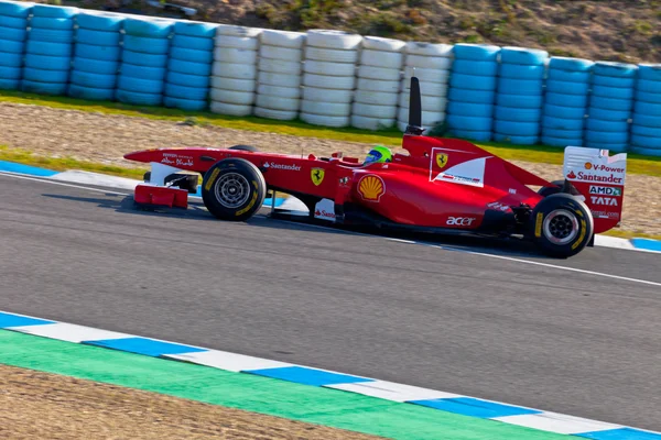 Ferrari f1, felipe massa, 2011 Takım — Stok fotoğraf
