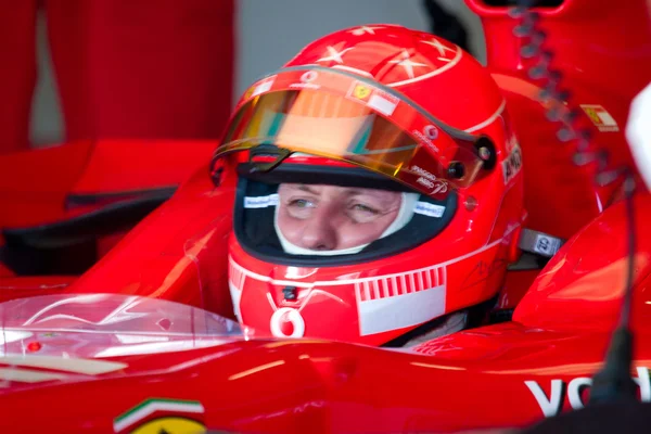 Scuderia Ferrari F1, Michael Schumacher, 2006 Fotos De Bancos De Imagens