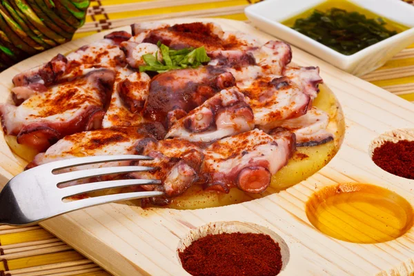 Rodajas de pulpo — Foto de Stock