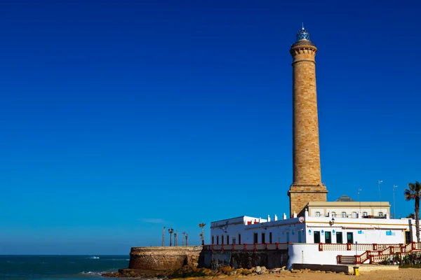 Lighthouse of Chipiona, Cadiz — Stock Photo, Image