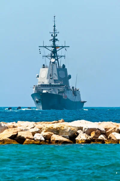Fregat f-101 alvaro de bazan — Stockfoto