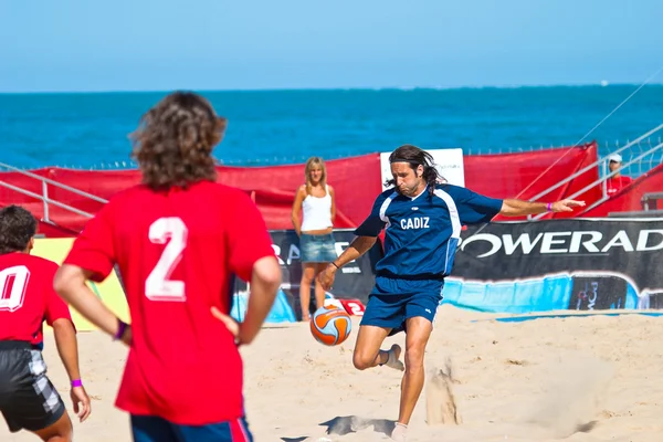 Campeonato de España de Fútbol Playa, 2005 — Foto de Stock