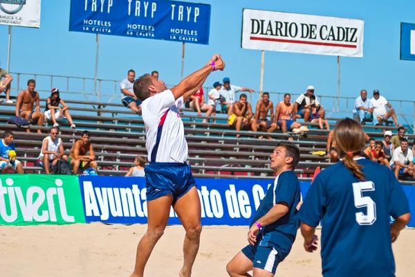 Španělské mistrovství plážový fotbal, 2005 — Stock fotografie