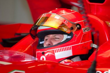 Scuderia Ferrari F1, Michael Schumacher, 2006 clipart