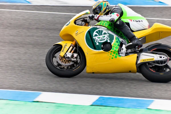 Simone Corsi piloto do Moto2 do MotoGP — Fotografia de Stock