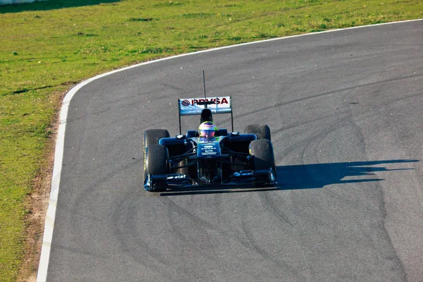 Team Williams F1, Pastor Maldonado, 2011 — Stockfoto