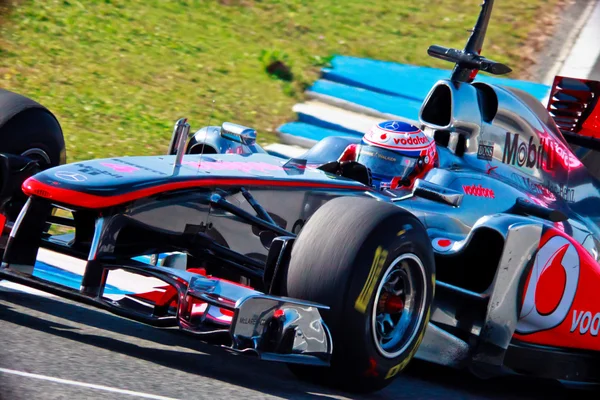 ジェンソン ・ バトン、2011年チーム マクラーレン f1 — ストック写真