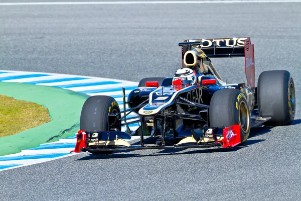 Equipe Lotus Renault F1, Kimi Raikkonen, 2012 — Fotografia de Stock